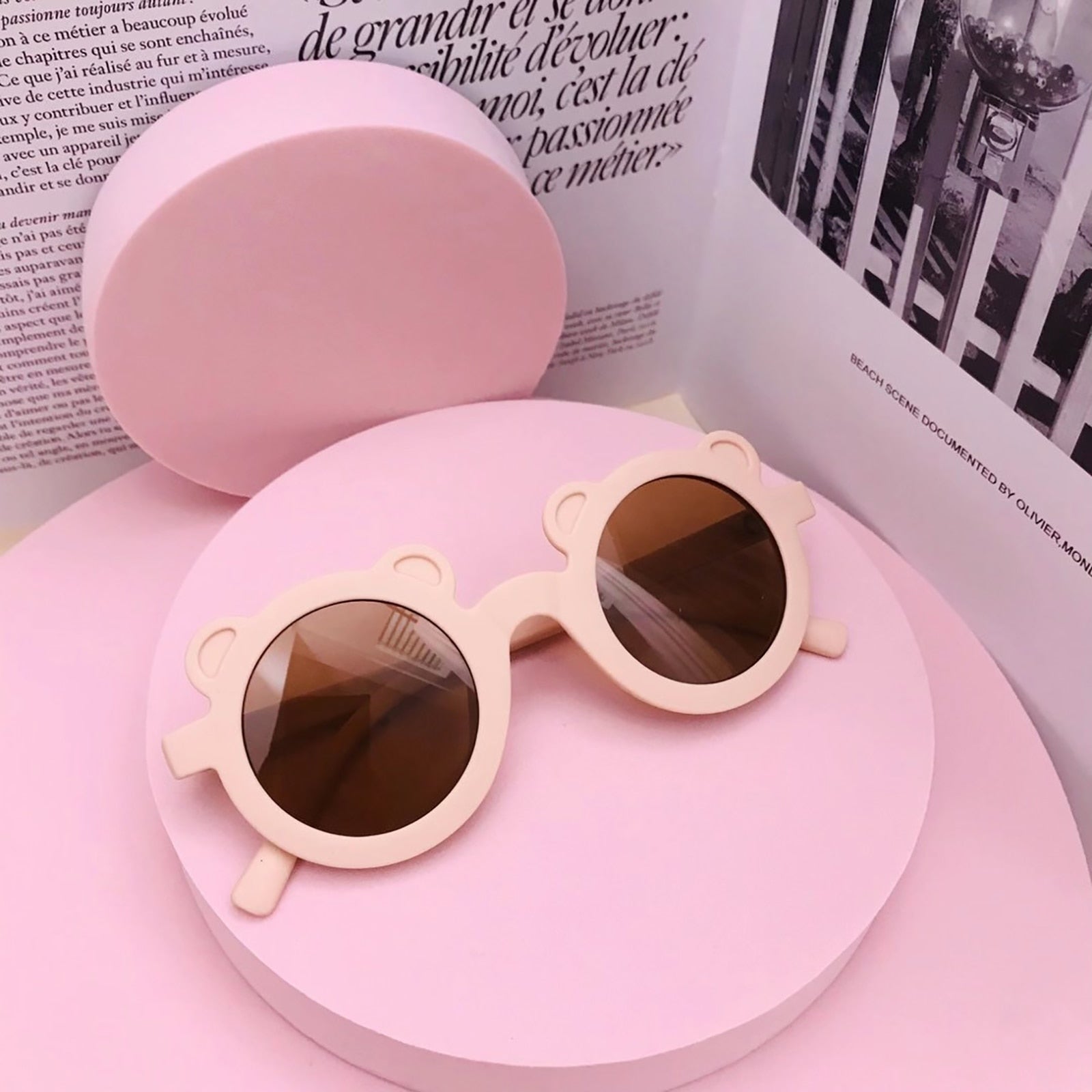 Lunettes de soleil rondes pour enfants