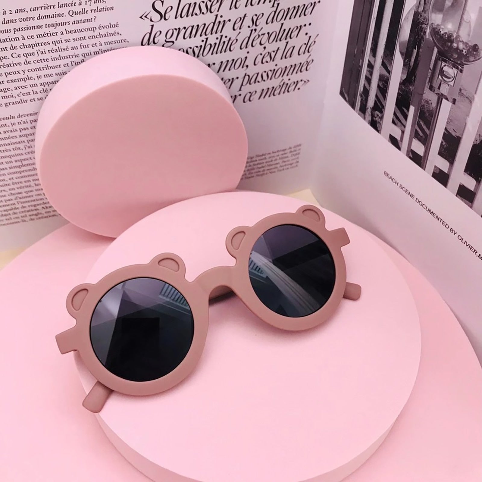 Lunettes de soleil rondes pour enfants