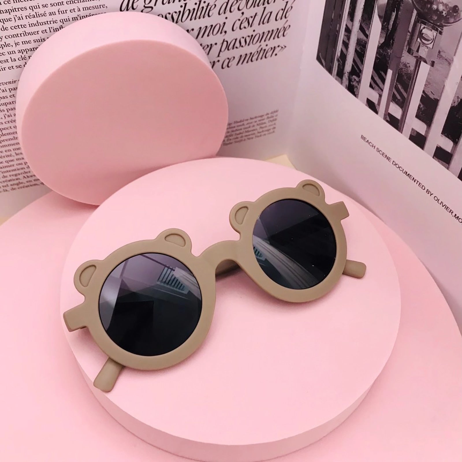 Lunettes de soleil rondes pour enfants