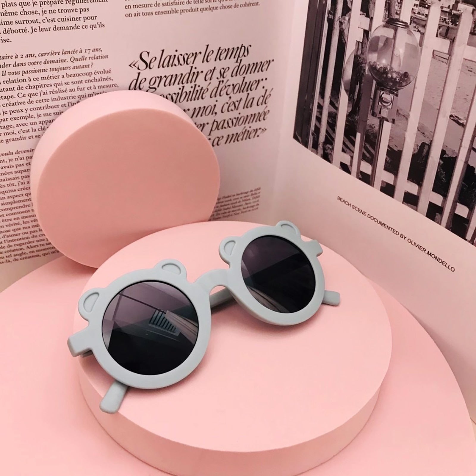 Lunettes de soleil rondes pour enfants